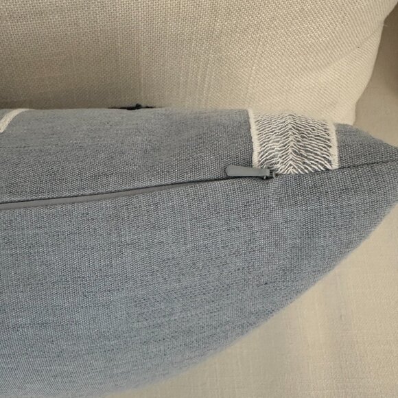 Serena & Lilly Sunbrella Veracruz Pillow Cover & Insert (12x21) - Picture 4 of 6